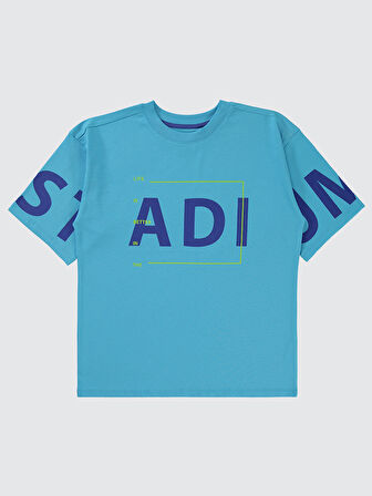 Civil Boys Erkek Çocuk Tişört 10-13 Yaş Turkuaz