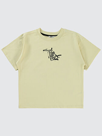 Civil Boys Erkek Çocuk Tişört 10-13 Yaş Taş Rengi