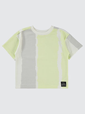 Civil Boys Erkek Çocuk Tişört 6-9 Yaş Ekru