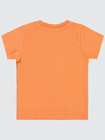 Civil Baby Erkek Bebek Tişört 6-18 Ay Oranj
