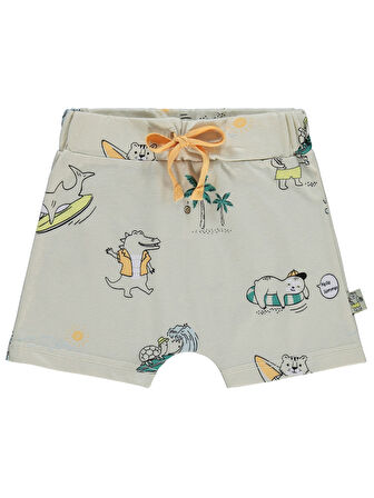 Civil Baby Erkek Bebek Şort 6-18 Ay Taş Rengi