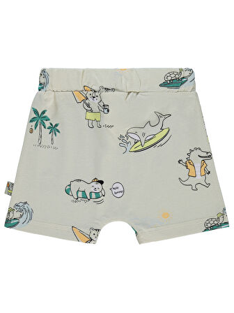 Civil Baby Erkek Bebek Şort 6-18 Ay Taş Rengi