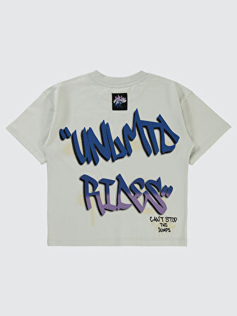 Civil Boys Erkek Çocuk Tişört 6-9 Yaş Açık Gri