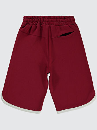 Civil Boys Erkek Çocuk Kapri 10-13 Yaş Bordo