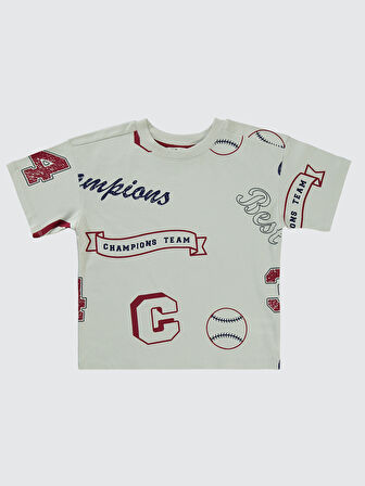 Civil Boys Erkek Çocuk Tişört 6-9 Yaş Bordo