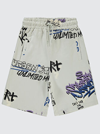 Civil Boys Erkek Çocuk Kapri 6-9 Yaş Açık Gri