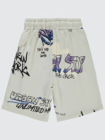 Civil Boys Erkek Çocuk Kapri 6-9 Yaş Açık Gri