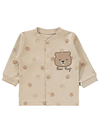 Civil Baby Erkek Bebek Pijama Takımı 1-6 Ay FilDişi