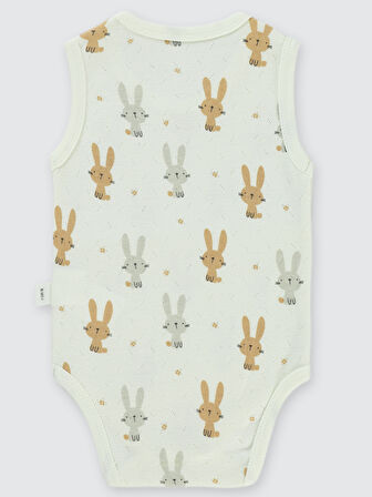 Civil Baby Kız Bebek Çıtçıtlı Badi 1-18 Ay FilDişi