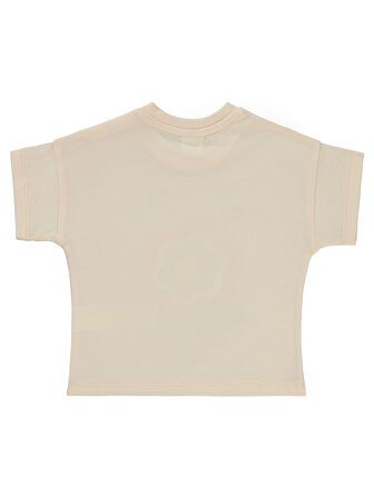 Civil Baby Kız Bebek Tişört 6-18 Ay Pudra
