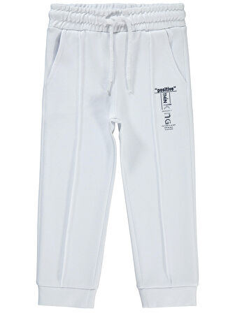 Civil Girls Kız Çocuk Eşofman Altı 2-5 Yaş Beyaz