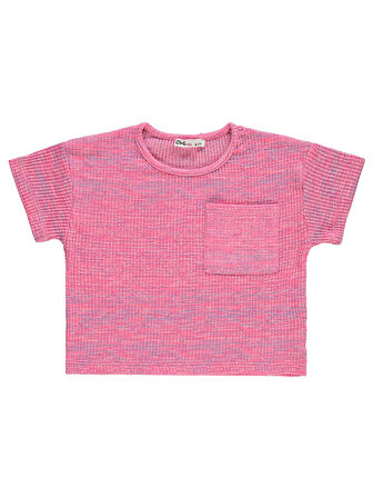 Civil Girls Kız Çocuk Tişört 6-9 Yaş Şeker Pembesi