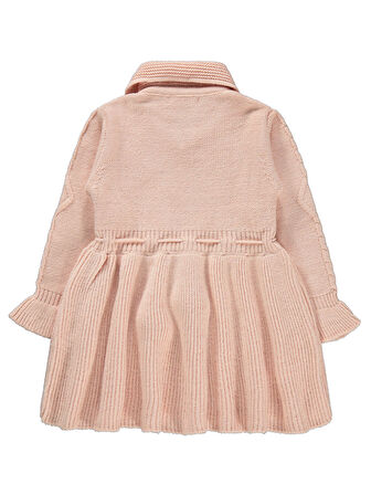 Civil Girls Kız Çocuk Elbise 2-5 Yaş Pudra