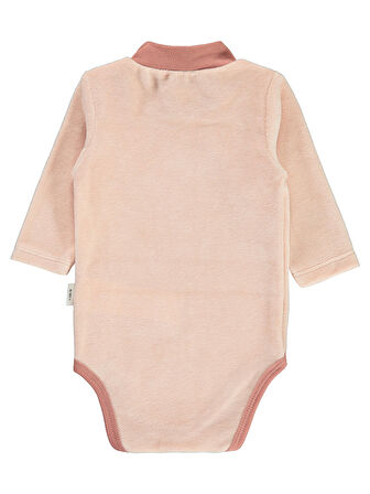 Civil Baby Kız Bebek Çıtçıtlı Badi 1-18 Ay Pembe