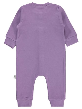 Civil Baby Bebek Patiksiz Tulum 1-6 Ay Lila