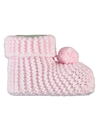 Civil Bebek Triko Patik 0-6 Ay Pembe