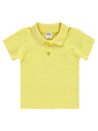 Civil Baby Erkek Bebek Tişört 6-18 Ay Sarı