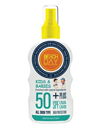 Beach Day Supreme Complex  Broad Spectrum Milk  SPF 50 Kids&babies Spray 150 ml.