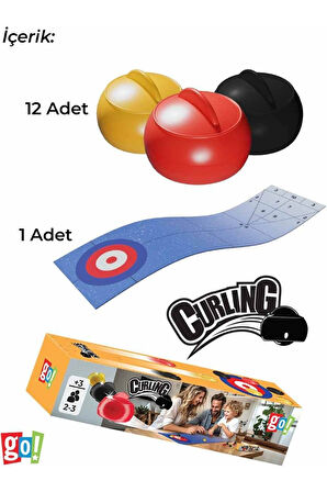 Go Toys Mini Curling Ekransız Vakit Geçirme Aktivitesi