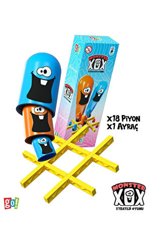 GoToys-Kutu Oyunu Monster XOX