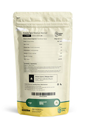 Kelebek Ceviz İçi 2x500Gr