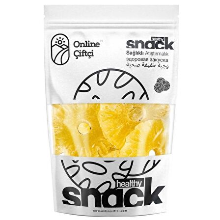 Ananas Kurusu Şekerli 70Gr