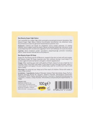 Argan Yağlı Kalıp Sabun 100 gr