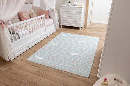 Ocean Oyun Matı-Halısı 140x230cm | 12 mm, Darbe Emici, Isı Yalıtımlı, Çift Yönlü