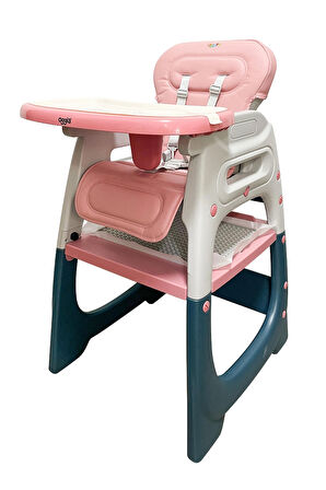 Çok Fonksiyonlu Premium Mama Sandalyesi / Masa-Sandalye Takımı / 6 Ay-4 Yaş Arası / Kolay Temizlik-Ergonomik-Güvenli Tasarım