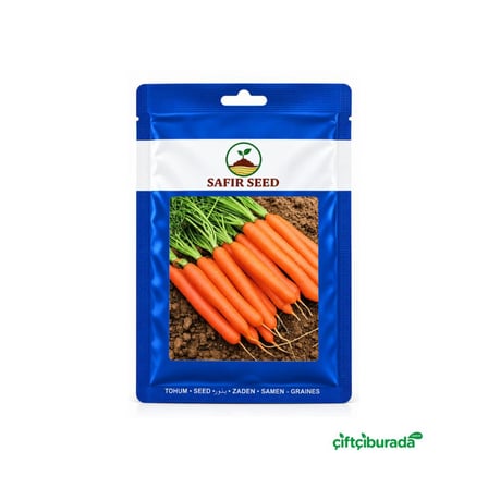 Safir Seed Yarkın 2002 Havuç Tohumu 10 g