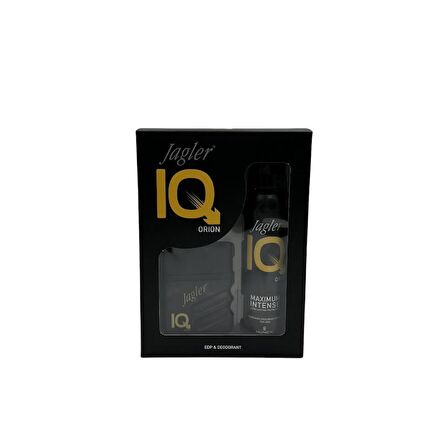 Jagler IQ Orion 50 ml EDP + 150 ml Deodorant Erkek Gofre 