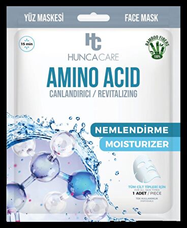 HUNCA CARE AMINO ACID KAĞIT YÜZ MASKE – CANLANDIRICI / REVITALIZING 