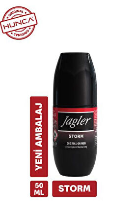 Jagler Roll on Storm 50 Ml Erkek Yeni