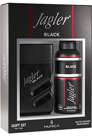 Jagler Orjinal Black Magic EDT Parfüm 75ml ve 150ml Deo Set 
