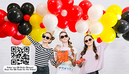 Balon Dekorasyon seti  Dinamik Kırmızı Erkek-veya Kız Çocuk Temalı doğum günü parti seti 70 balon+ balon yapıştırıcı +balon zincirli set