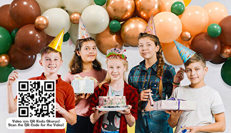 Balon Dekorasyon seti Jungle Orman temalı doğum günü parti seti 70 balon+ balon yapıştırıcı +balon zincirli set