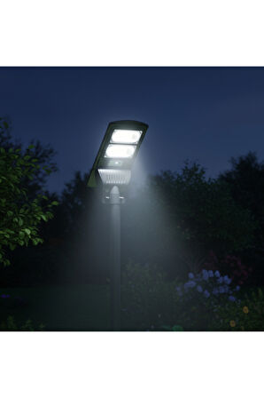 Çiğdem Solar Ledli 100W Uzaktan Kumandalı Sokak Armatür KST221