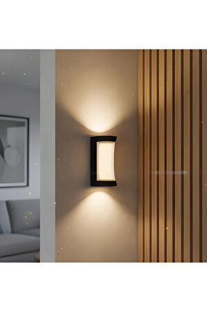 KDA738 DEKORATİF LED APLİK 10W 1200 Lümen Güçlü 10W - Gün Işığı