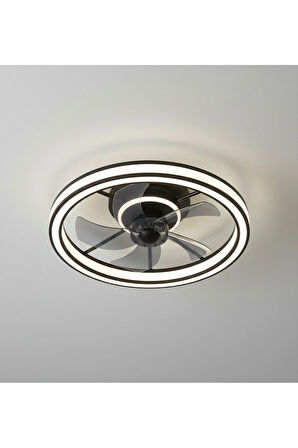 KCF296 MODERN TAVAN VANTİ 15W 20" LEDLİ MODERN VANTİLATÖR - Beyaz