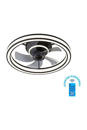 KCF296 MODERN TAVAN VANTİ 15W 20" LEDLİ MODERN VANTİLATÖR - Beyaz