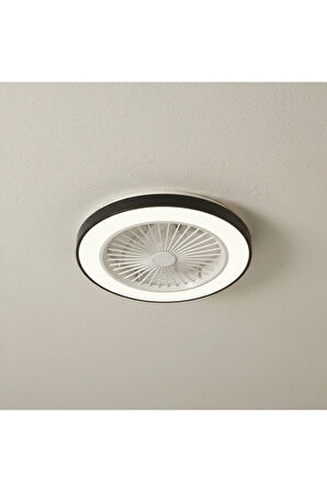 KCF297 MODERN TAVAN VANTİ 15W 19"LEDLİ MODERN VANTİLATÖR - Beyaz