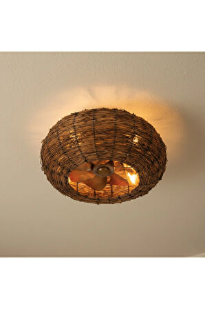 KCF300 HASIR TAVAN VANTİ 15W 20"HASIR TAVAN VANTİLATÖR - Kahverengi