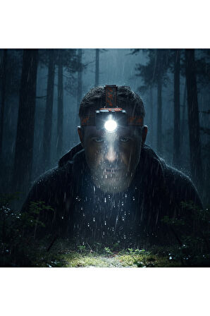 KHL007 LED KAFA LAMBASI 3 7W 3,7V1200MAHBATARYA - Beyaz