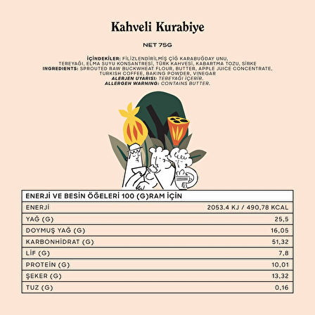 Kahveli Kurabiye 75 g