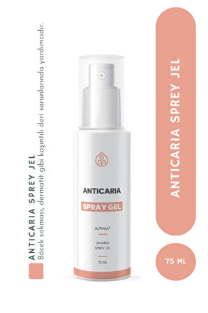 Anticaria Sinek Isırığı Ve Kızarıklık Gideren Onarıcı Sprey Jel 75ml