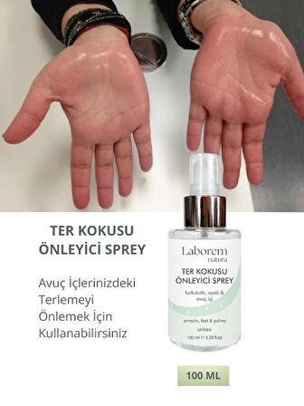 Laborem Natura Koltuk Altı-ayak-avuç Içi Ter Kokusu Önleyici Sprey, Antiperspirant Sprey