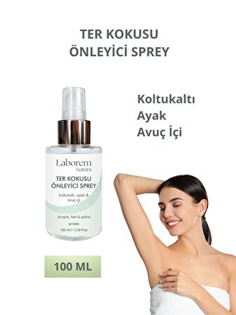 Laborem Natura Koltuk Altı-ayak-avuç Içi Ter Kokusu Önleyici Sprey, Antiperspirant Sprey