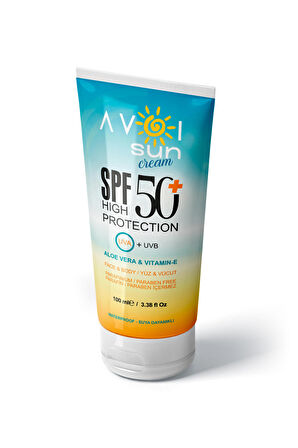 avoi sun Yoğun Leke Karşıtı 50 Spf 100ml Güneş Kremi