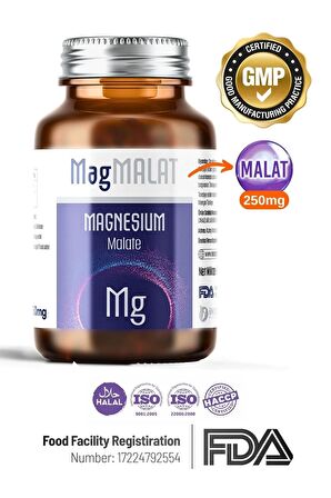 Magnezyum MALAT 250 Mg (60 KAPSÜL)