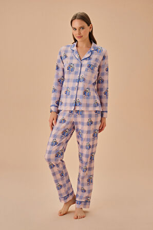 Suwen Catmass Maskülen Pijama Takımı